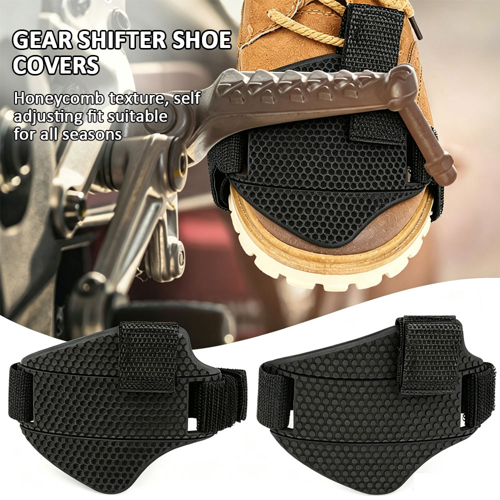 Motorcycle Gear Lever Extender - Pelindung Sepatu Motor Anti Debu, Penutup