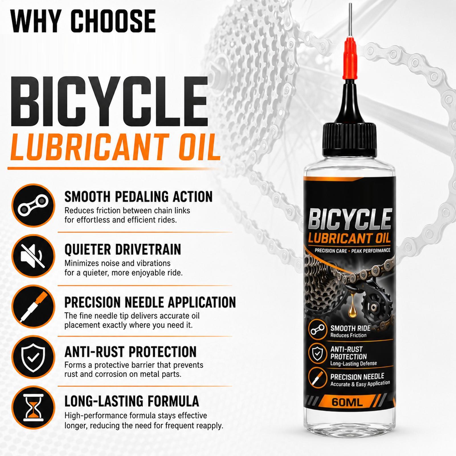 Motorcycle Gear Oil For Chain - Pelumas Rantai Sepeda 60ml, Gemuk Perawatan