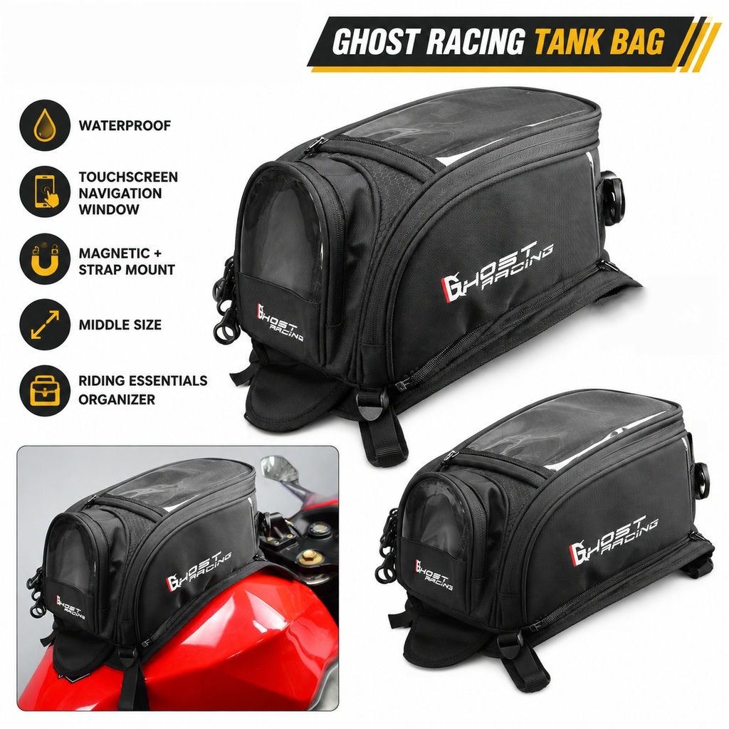 Motorcycle Gear Companies - Tas Selempang Tangki Bahan Bakar Motor