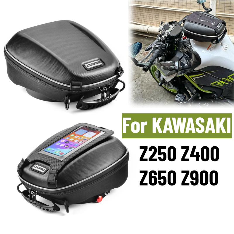 Motorcycle Gear Backpack - Tas Tangki untuk KAWASAKI Z250 Z400